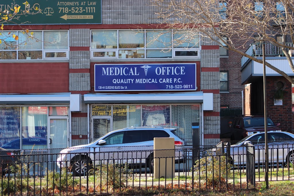 Quality Medical Care P.C. | 138-44 Queens Blvd #1a, Briarwood, NY 11435, USA | Phone: (718) 523-9811