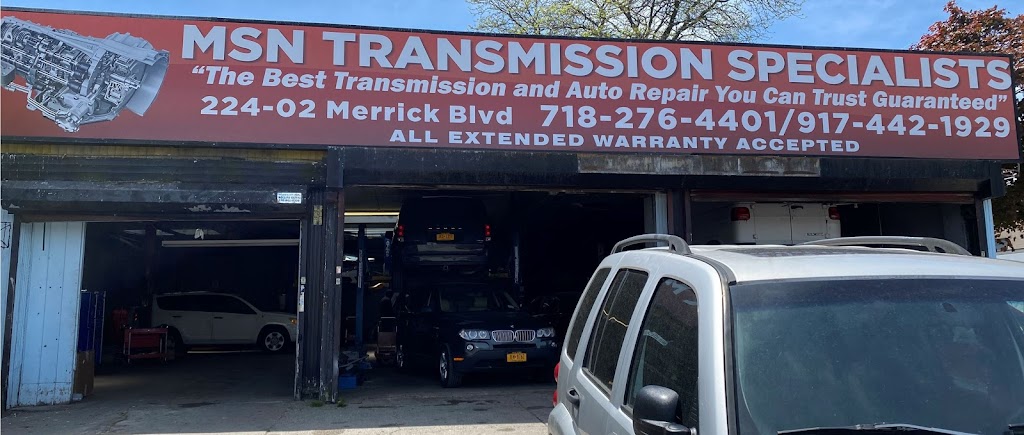 MSN Transmission Specialists, LLC | 224-02 Merrick Blvd, Queens, NY 11413, USA | Phone: (718) 276-4401