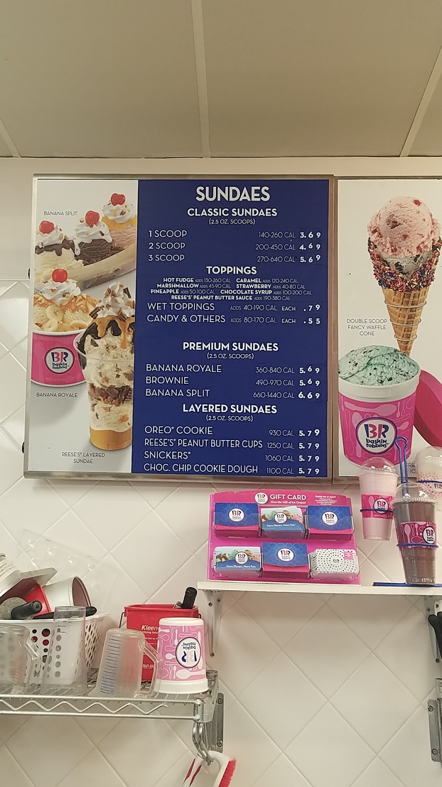 Baskin-Robbins | 1504 York Rd, Timonium, MD 21093, USA | Phone: (410) 828-5511