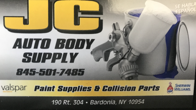 Jc Auto body Paint supply | 190 NY-304, Nanuet, NY 10954, USA | Phone: (845) 501-7485