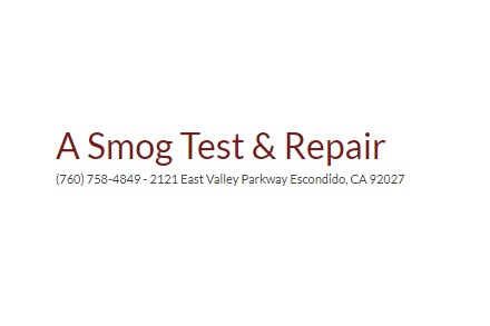 A Smog Test & Repair | 2121 E Valley Pkwy Suite A, Escondido, CA 92027, United States | Phone: (760) 758-4849