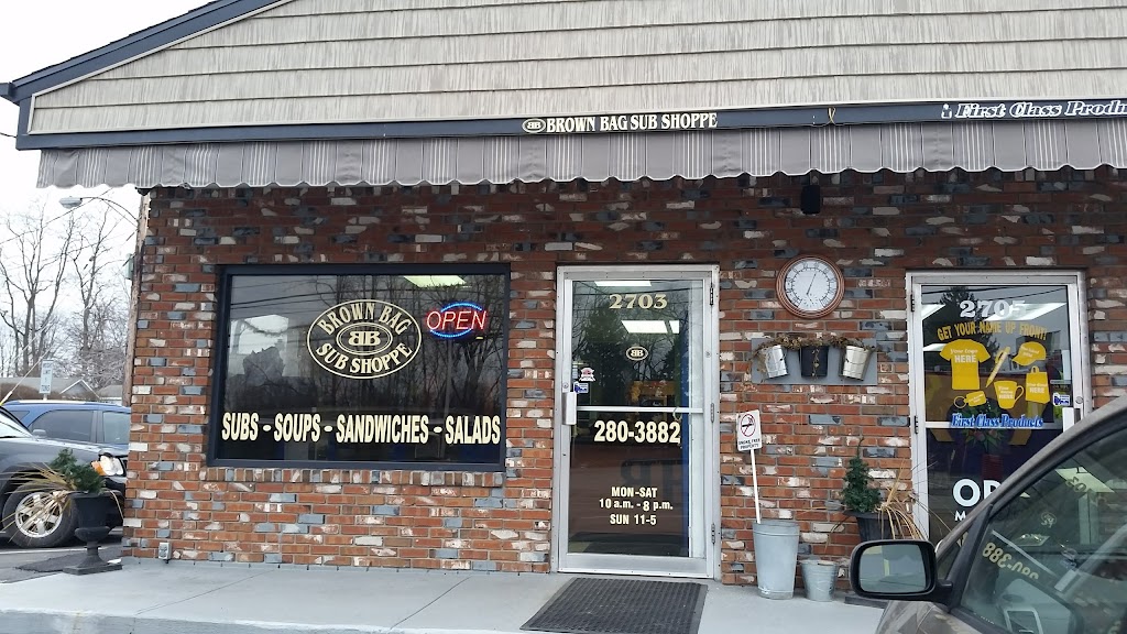 Brown Bag Sub Shoppe | 1 Crossgates Mall Rd, Albany, NY 12203, USA | Phone: (518) 389-6001