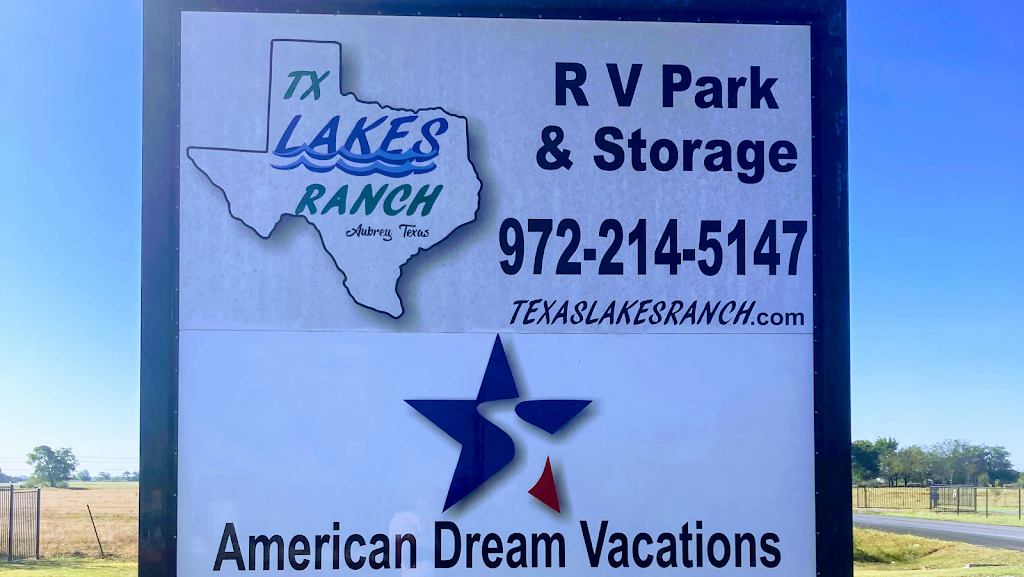 Texas Lakes Ranch RV Park & Storage | 6774 Zachery Rd, Aubrey, TX 76227 | Phone: (972) 214-5147