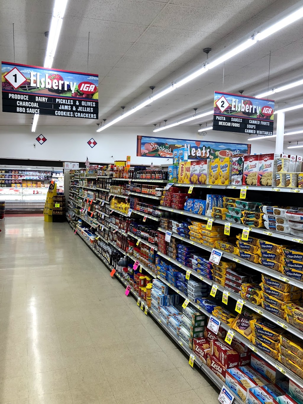 Elsberry IGA Foodliner | 401 N Main St, Elsberry, MO 63343, USA | Phone: (573) 898-2558