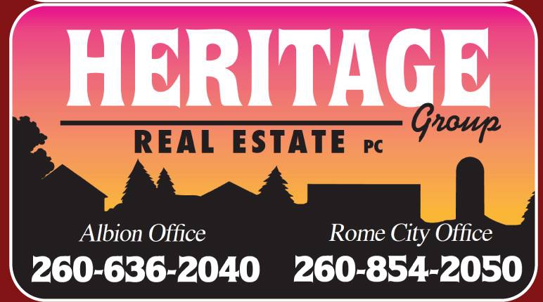 Heritage Group Real Estate, PC | 2795 W 400 S, Albion, IN 46701, USA | Phone: (260) 564-3027