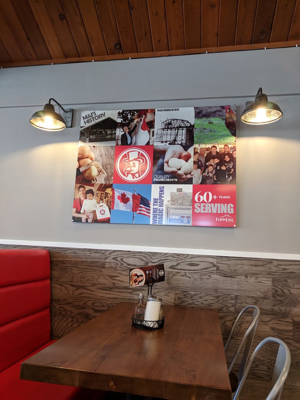 M&Js Family Restaurant | 401 Garrison Rd, Fort Erie, ON L2A 1N2, Canada | Phone: (905) 871-3143