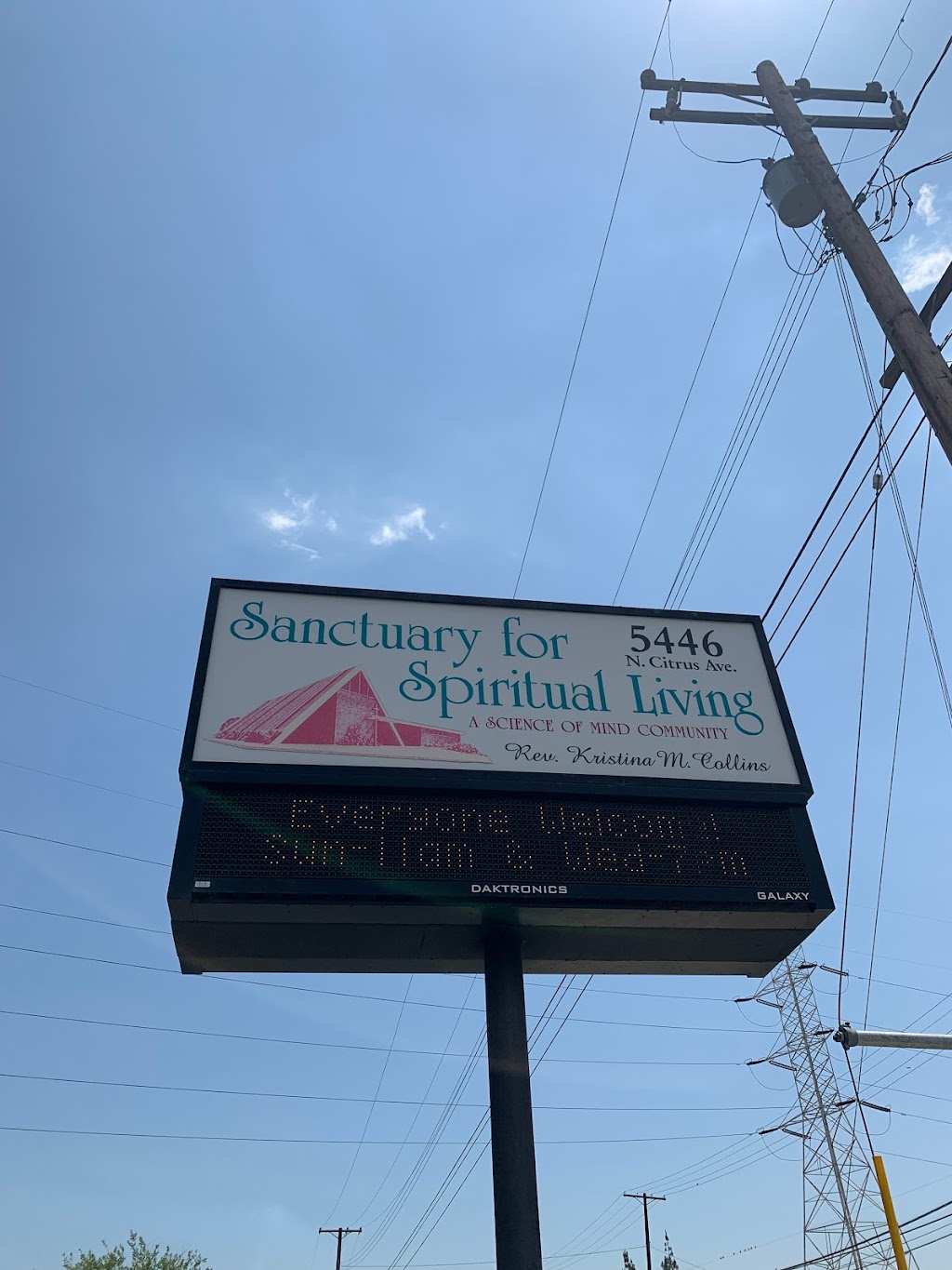Sanctuary for Spiritual Living - Social Hall | 5446 N Citrus Ave, Covina, CA 91722, USA | Phone: (626) 332-6838