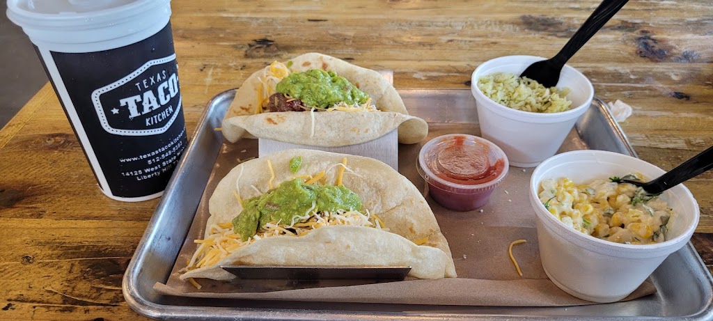 Texas Taco Kitchen | 14125 W State Hwy 29 Ste B-201, Liberty Hill, TX 78642, USA | Phone: (512) 548-5383