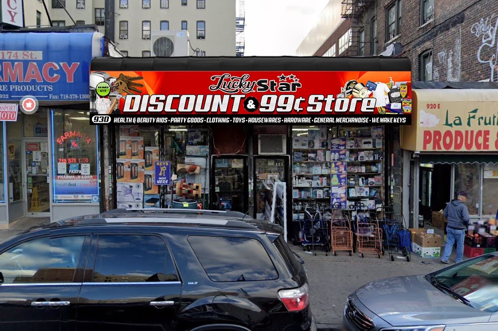 Super Star Discount & 99 Cents | 930 E 174th St, Bronx, NY 10460, USA | Phone: (718) 542-5806