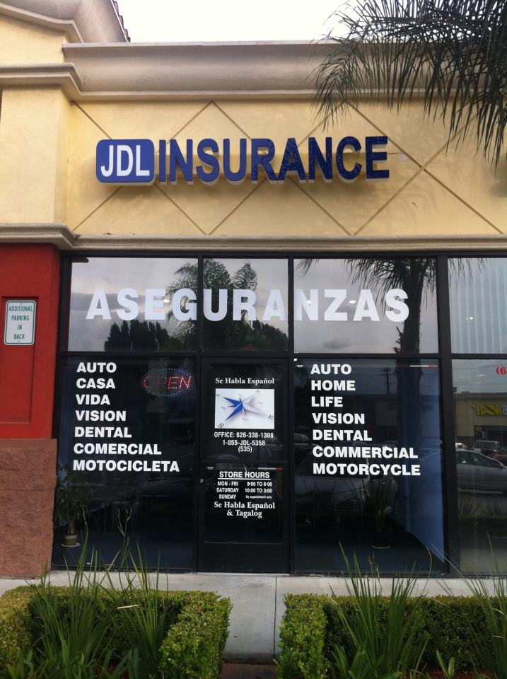 JDL Insurance services | 1630 Puente Ave, Baldwin Park, CA 91706, USA | Phone: (626) 338-1308
