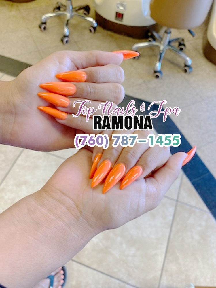 Top Nails & Spa | 1853 Main St F, Ramona, CA 92065, USA | Phone: (760) 787-1455