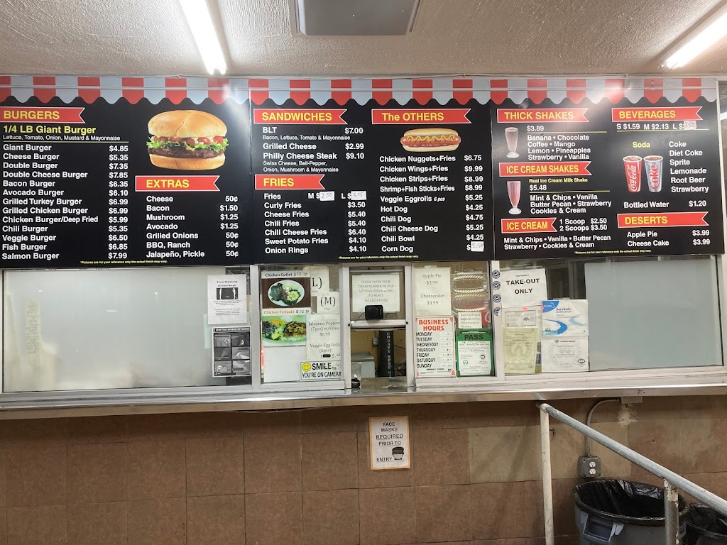 Giant Burgers | 4215 MacArthur Blvd, Oakland, CA 94619, USA | Phone: (510) 479-3327