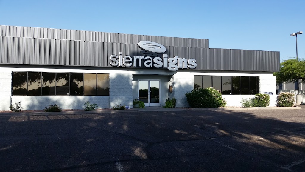 Sierra Signs & Services | 1745 N Greenfield Rd, Mesa, AZ 85205, USA | Phone: (480) 835-0168