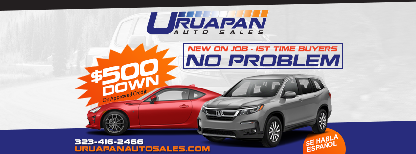 Uruapan Auto Sales | 6216 Atlantic Ave, Bell, CA 90201, USA | Phone: (323) 773-2726