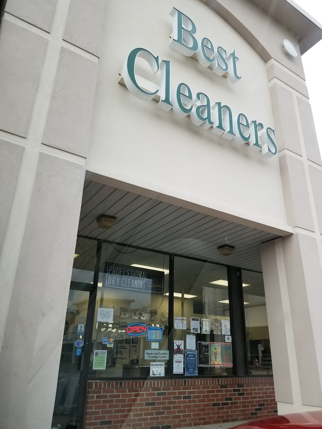 Best Cleaners | 1833, 381 W Central St, Franklin, MA 02038, USA | Phone: (508) 520-1851