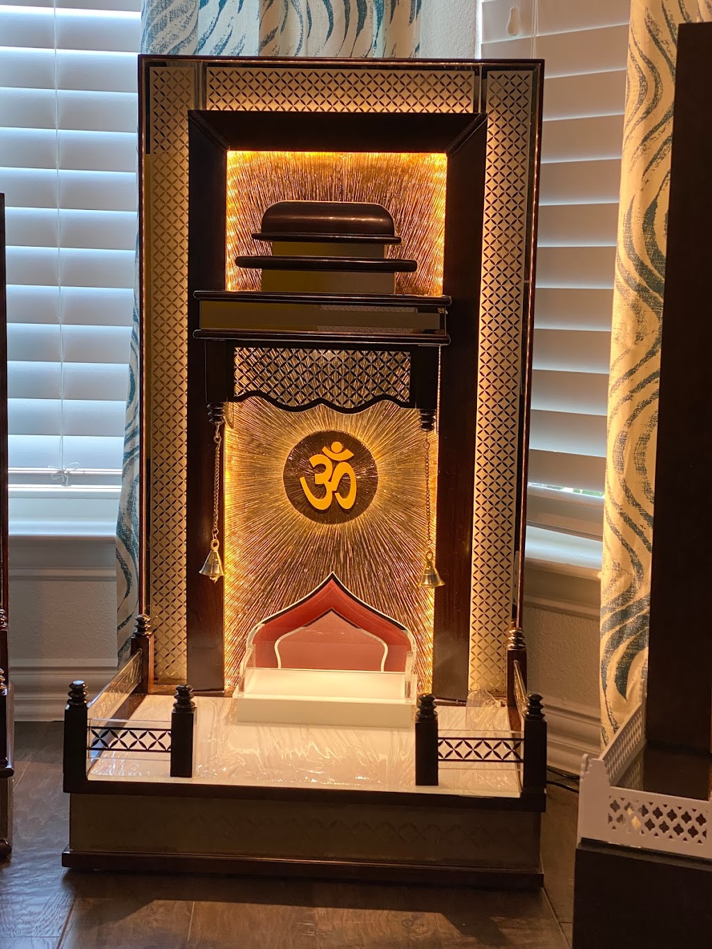 Wooden Mandir For Home In USA | 11901 Beckton St, McKinney, TX 75071, USA | Phone: (832) 308-8786