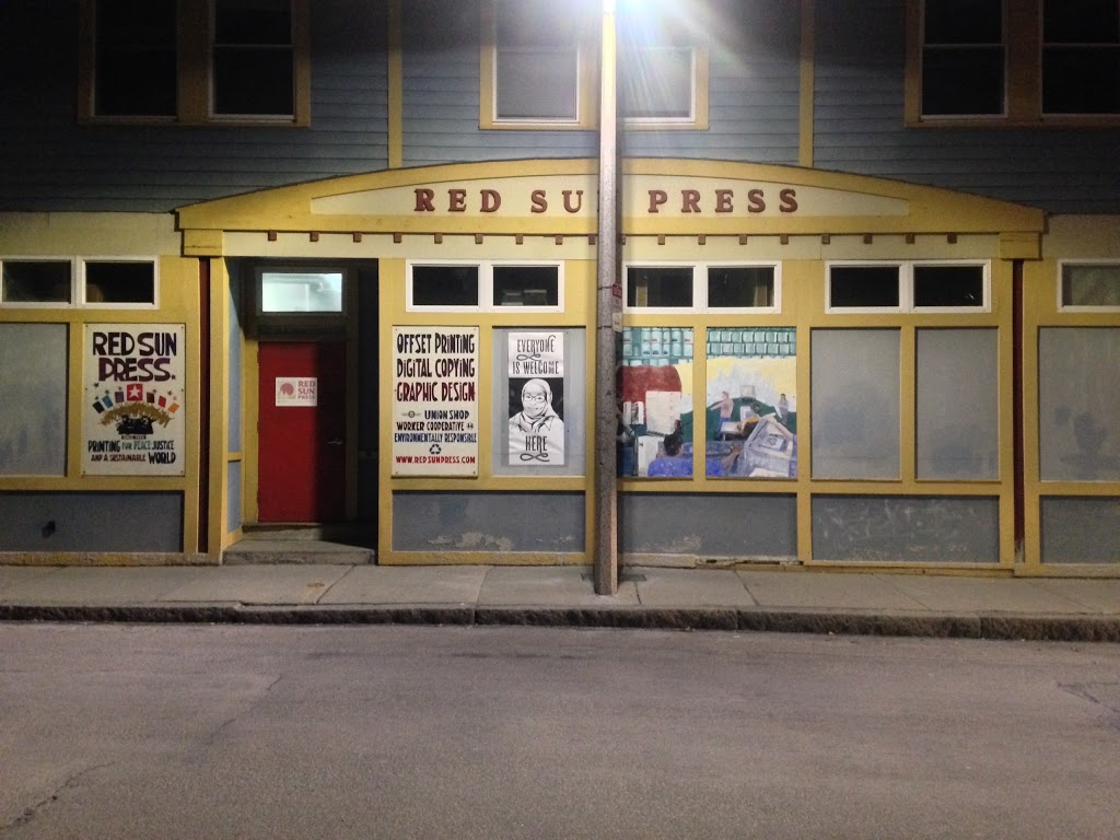 Red Sun Press | 94 Green St, Jamaica Plain, MA 02130, USA | Phone: (617) 524-6822