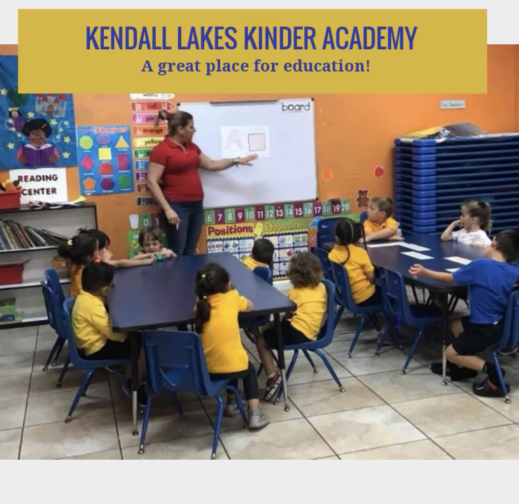 Kendall Lakes Kinder Academy | 14208 SW 62nd St, Miami, FL 33183, USA | Phone: (305) 388-0504