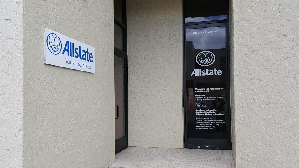 Bradley Maruyama: Allstate Insurance | 2885 Paa St Ste 101, Honolulu, HI 96819, USA | Phone: (808) 839-9661