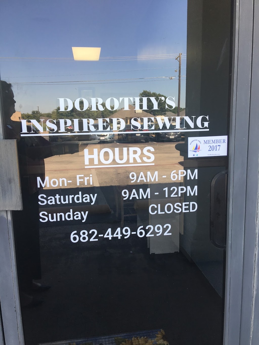 Dorothys Inspired Sewing | 963 Winscott Rd, Benbrook, TX 76126, USA | Phone: (817) 862-6534