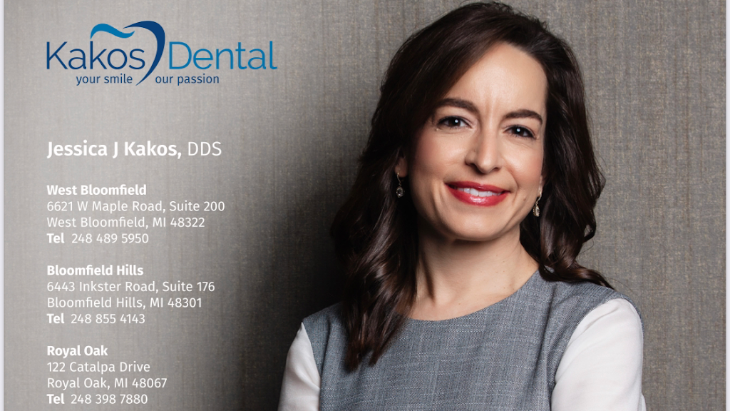 Kakos Dental | West Bloomfield Township Dentist | 6621 W Maple Rd #200, West Bloomfield Township, MI 48322, USA | Phone: (248) 489-5950