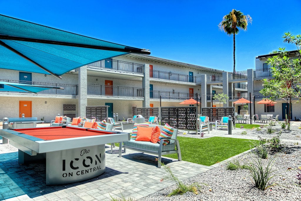 The Icon On Central Apartments | 77 W Coolidge St, Phoenix, AZ 85013, USA | Phone: (602) 277-2778