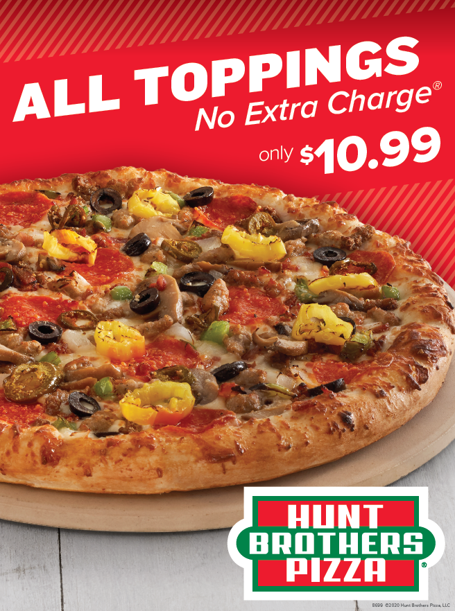 Hunt Brothers Pizza | 1608 E 1st St, Newton, KS 67114, USA | Phone: (316) 333-8208