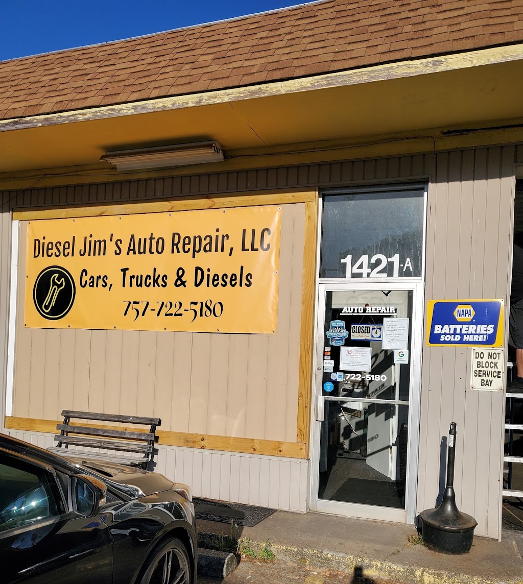 Diesel Jims Auto Repair LLC | 1421A N King St, Hampton, VA 23669, USA | Phone: (757) 722-5180