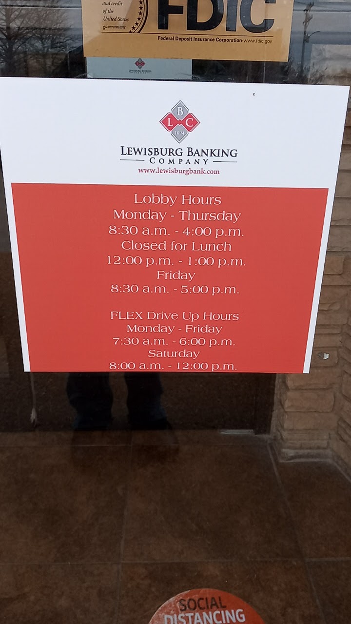 Lewisburg Banking Company | 109 Park Ave, Adairville, KY 42202 | Phone: (270) 539-6551