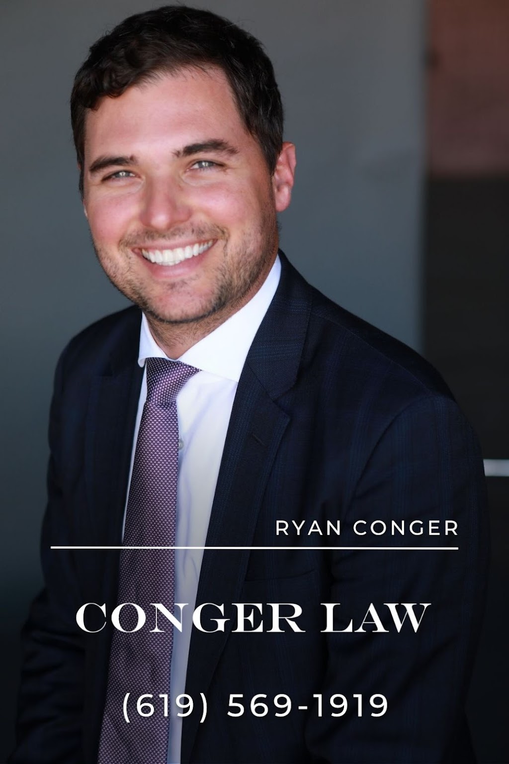 Conger Law Injury Attorneys | 16236 San Dieguito Rd, Rancho Santa Fe, CA 92091, USA | Phone: (619) 569-1919