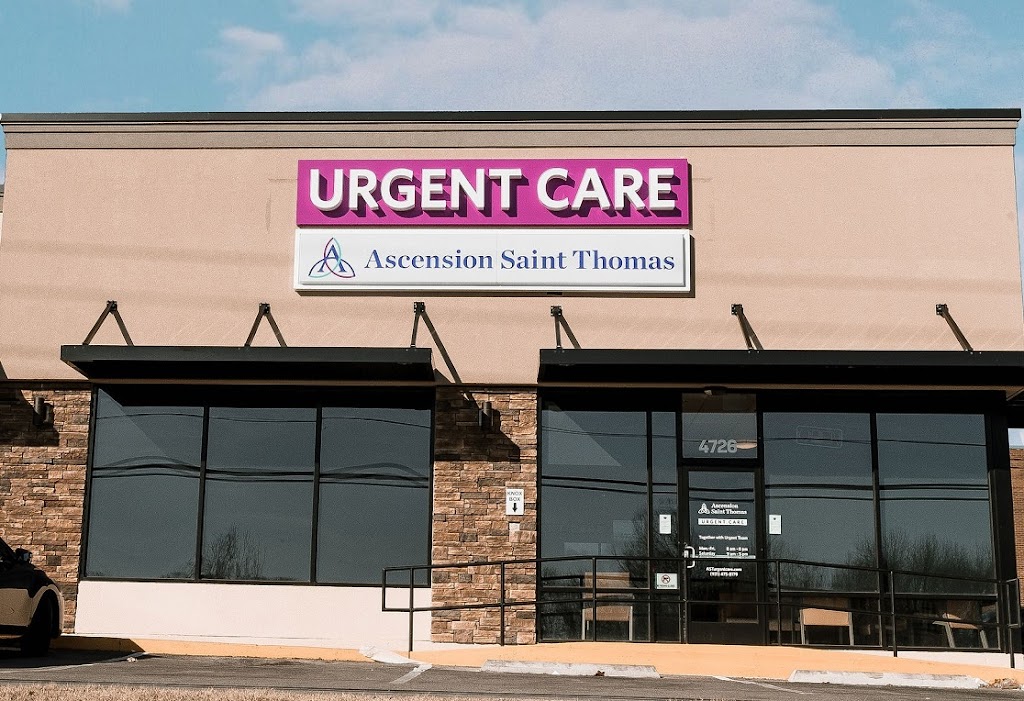 Ascension Saint Thomas Urgent Care - Hermitage | 4726 Lebanon Pike, Hermitage, TN 37076, USA | Phone: (615) 475-8179