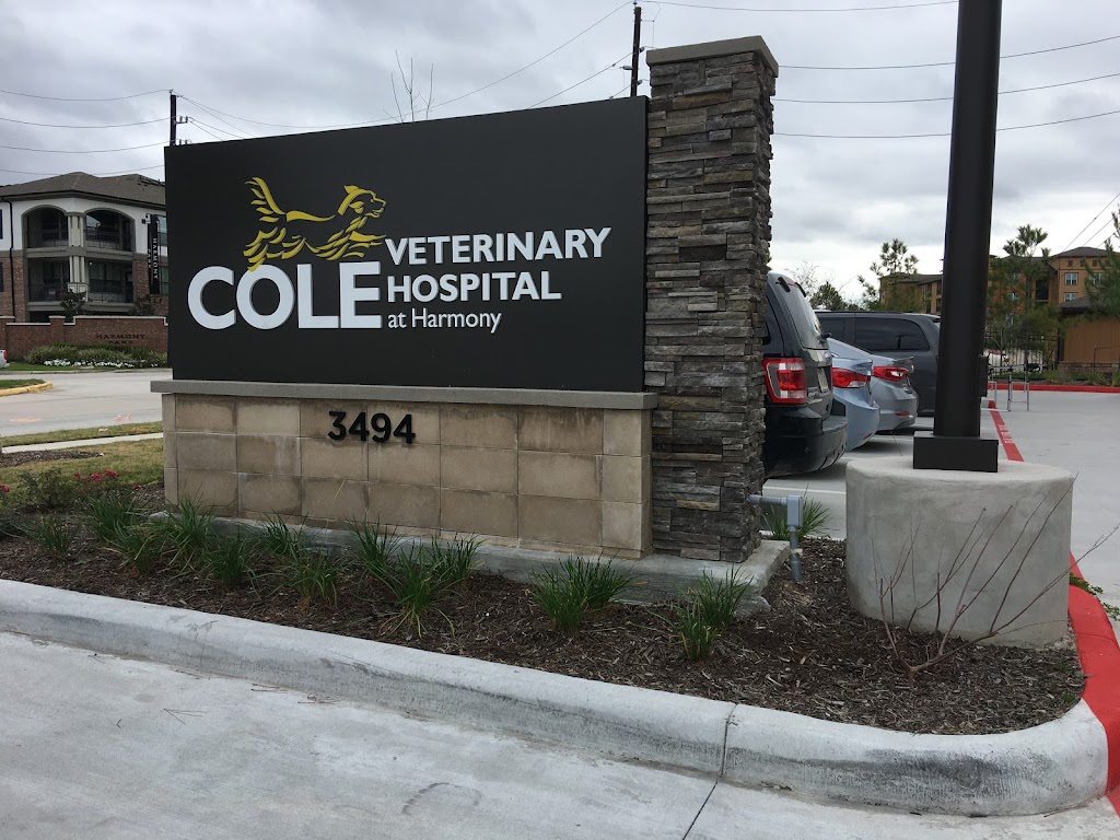 Cole Veterinary Hospital at Harmony | 3494 Discovery Creek Blvd, Spring, TX 77386, USA | Phone: (281) 465-0838