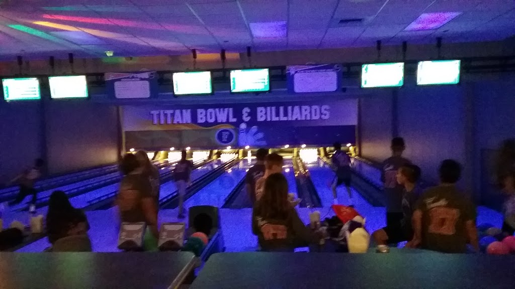 Titan Bowl & Billiards | 800 N State College Blvd, Fullerton, CA 92831, USA | Phone: (657) 278-2144