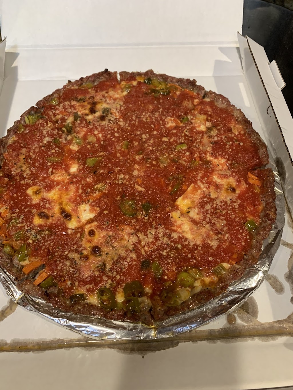 Palos Heights - Lou Malnatis Pizzeria | 12801 S Harlem Ave, Palos Heights, IL 60463, USA | Phone: (708) 608-2400