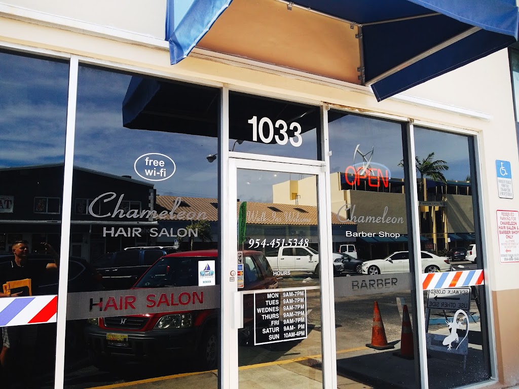 Chameleon Salon And Barbershop | 1033 SE 17th St, Fort Lauderdale, FL 33316, USA | Phone: (954) 451-5348