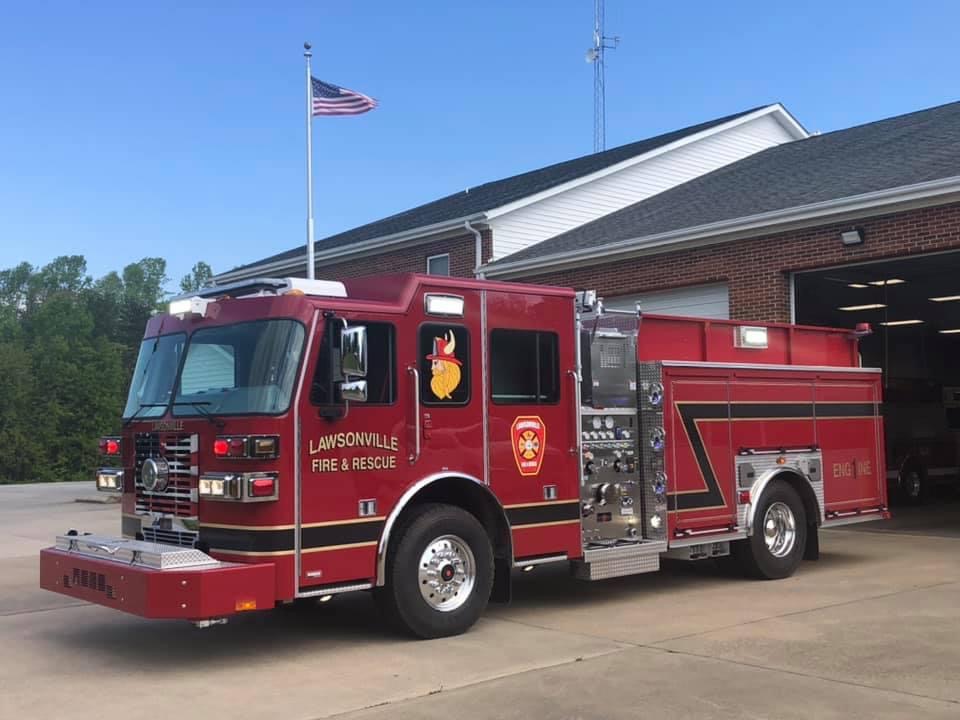 Lawsonville Volunteer Fire & Rescue | 1013 Fire Rescue Ln, Lawsonville, NC 27016, USA | Phone: (336) 593-8212