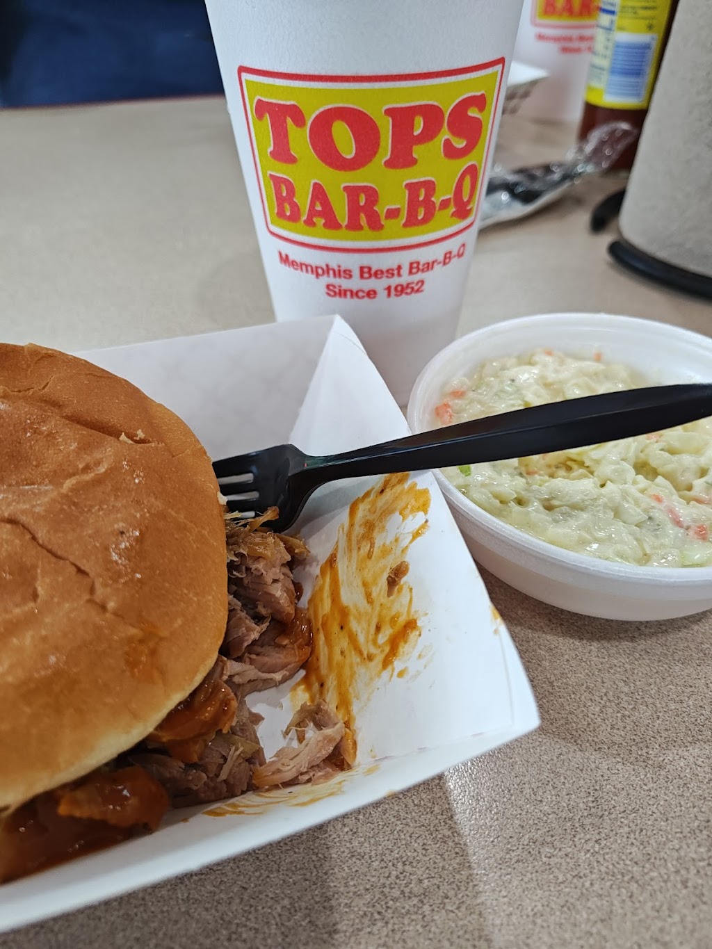 Tops Bar-B-Q | 4824 Bethel Rd, Olive Branch, MS 38654, USA | Phone: (662) 895-9808