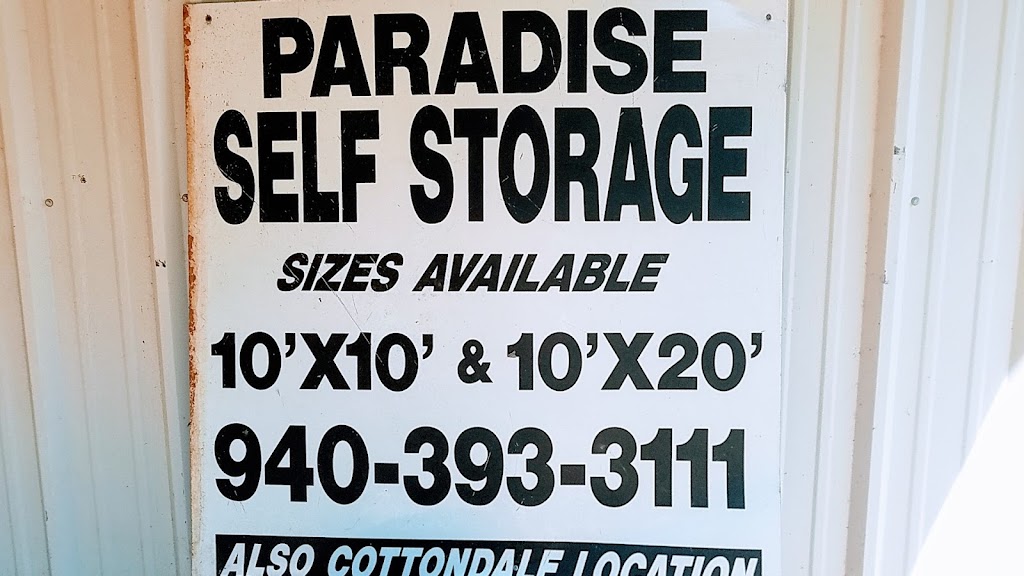 Paradise & Cottondale Self Storage & Pods | And Cottendale location, 215 Hickory St, Paradise, TX 76073, USA | Phone: (940) 393-3111