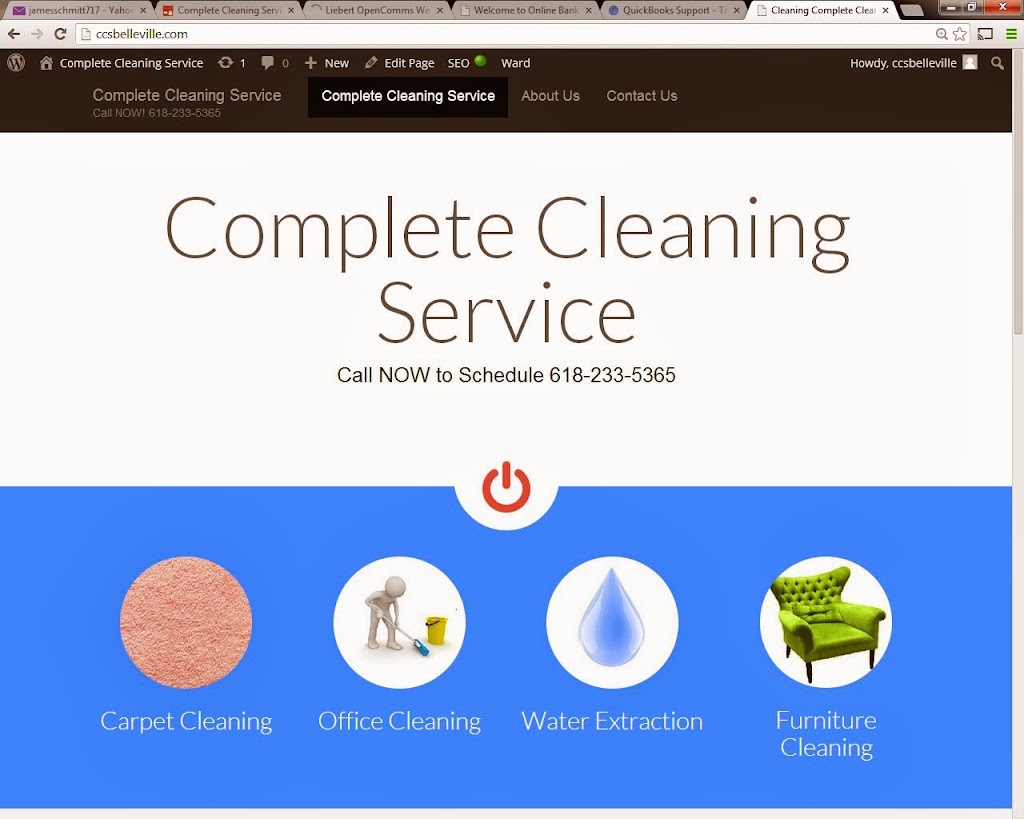 Complete Cleaning Service | 2721 West Blvd, Belleville, IL 62221, USA | Phone: (618) 233-5365