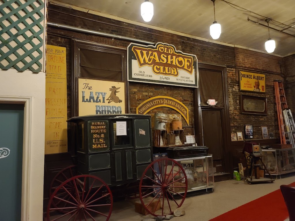 Washoe Club Museum & Saloon - museum  | Photo 7 of 10 | Address: 112 S C St, Virginia City, NV 89440, USA | Phone: (775) 847-4467
