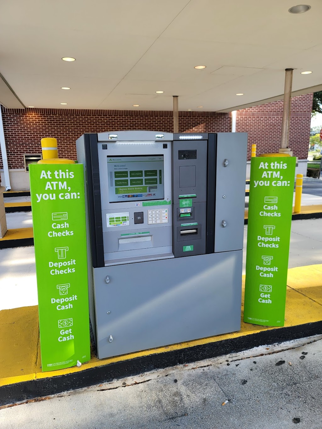 ATM (Regions Bank) | 1051 W New Haven Ave, Melbourne, FL 32904, USA | Phone: (800) 734-4667