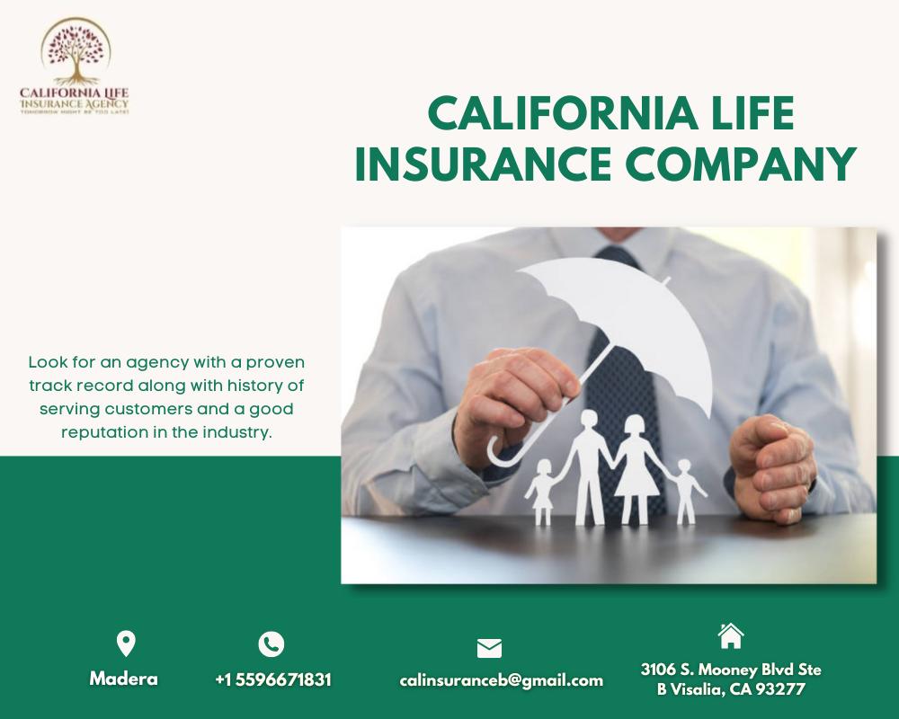 California Life insurance Agency | 3106 S Mooney Blvd Ste B, Visalia, CA 93277, United States | Phone: (559) 667-1831