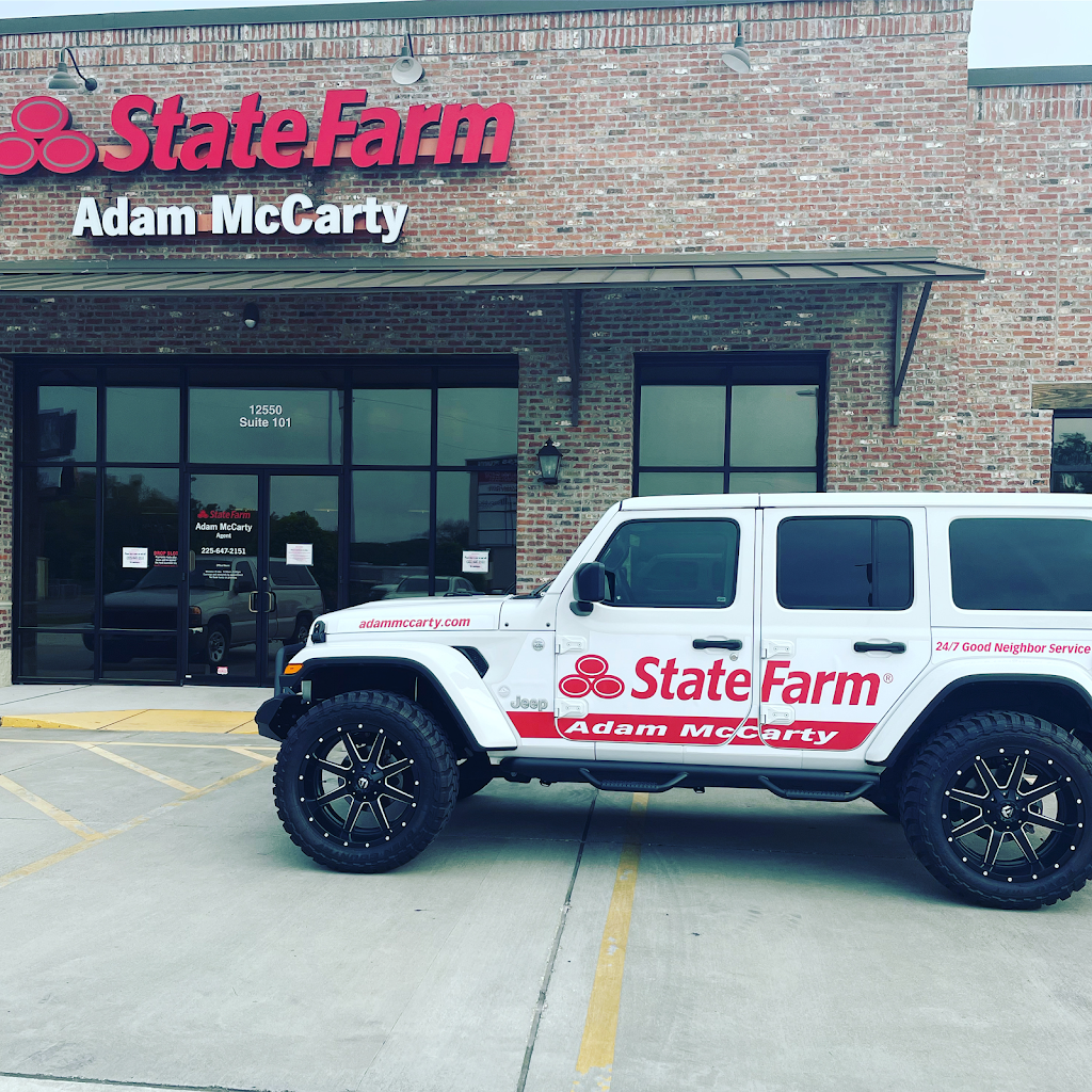 Adam McCarty - State Farm Insurance Agent | 12550 Airline Hwy #101, Gonzales, LA 70737, USA | Phone: (225) 647-2151