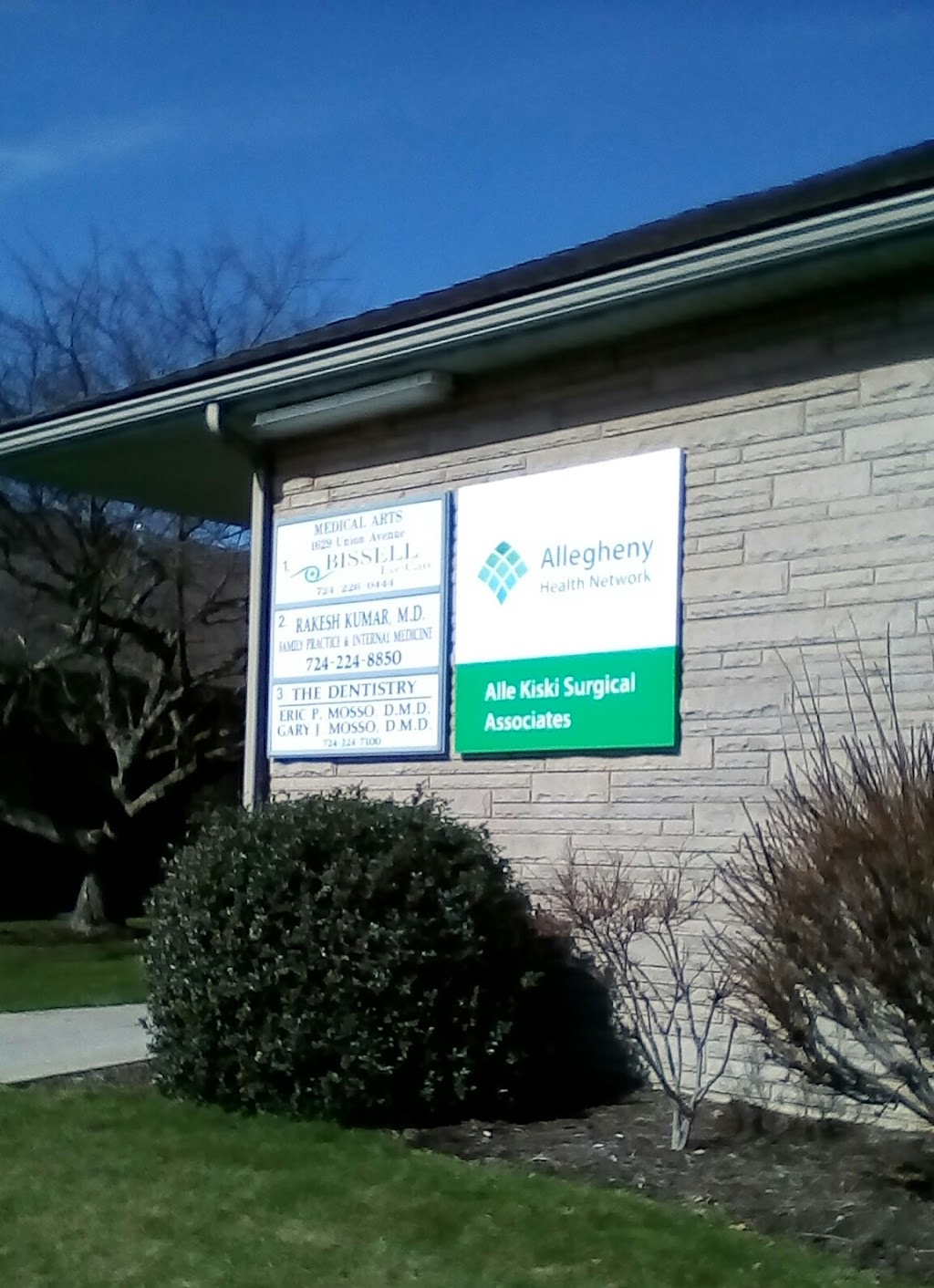 Bissell Eye Care 4001 Freeport Rd, Natrona Heights, PA 15065