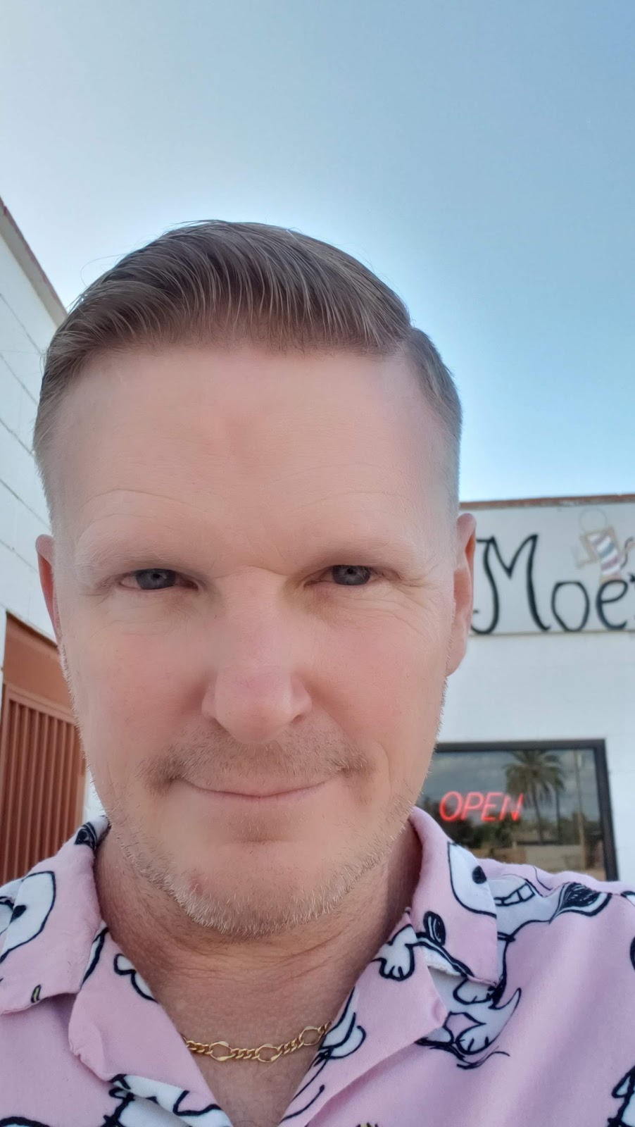Jason at Curley Moes Barber Shop Salon | 31 W 20th St, Florence, AZ 85132, USA | Phone: (520) 582-8246