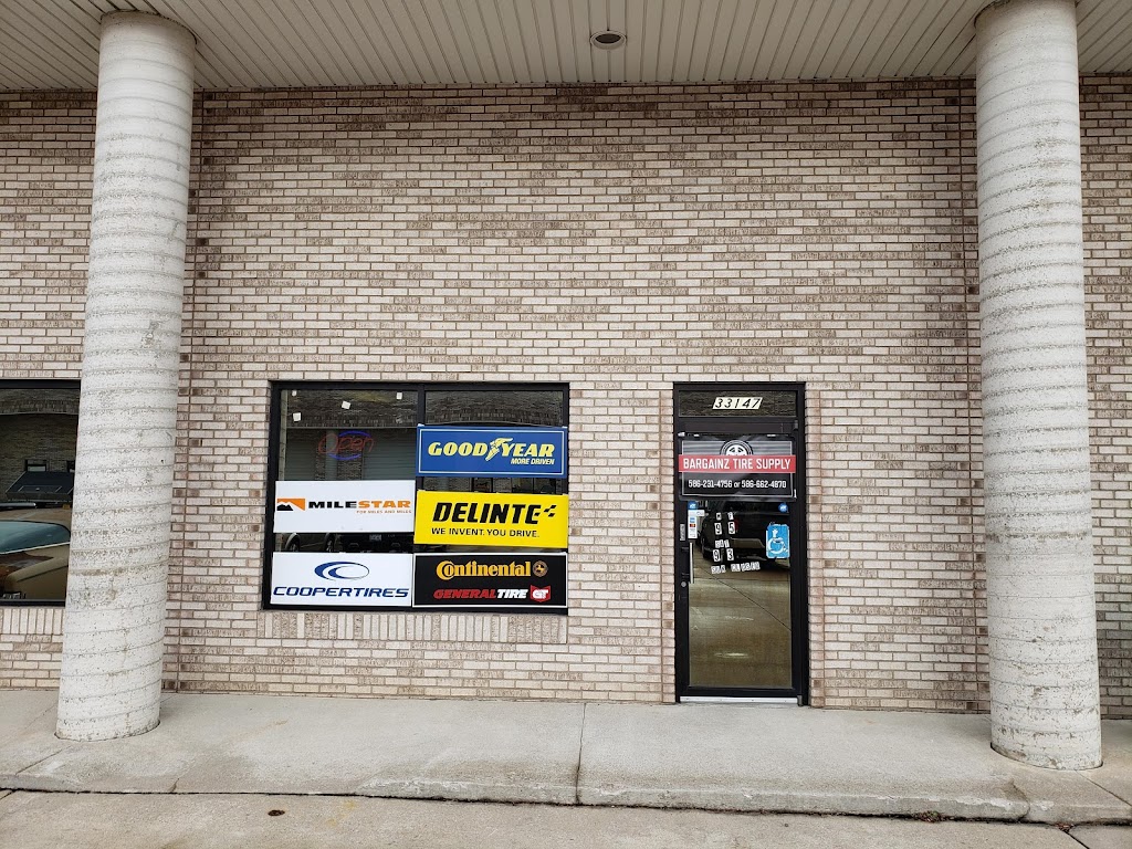 Bargainz Tire Supply | 33133 Groesbeck Hwy, Fraser, MI 48026, USA | Phone: (586) 231-4756