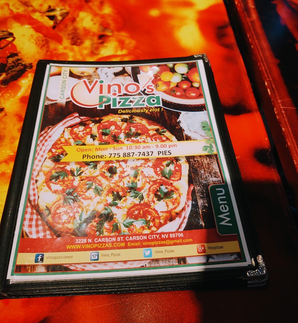 Vinos pizza | 3228 N Carson St, Carson City, NV 89706, USA | Phone: (775) 887-7437