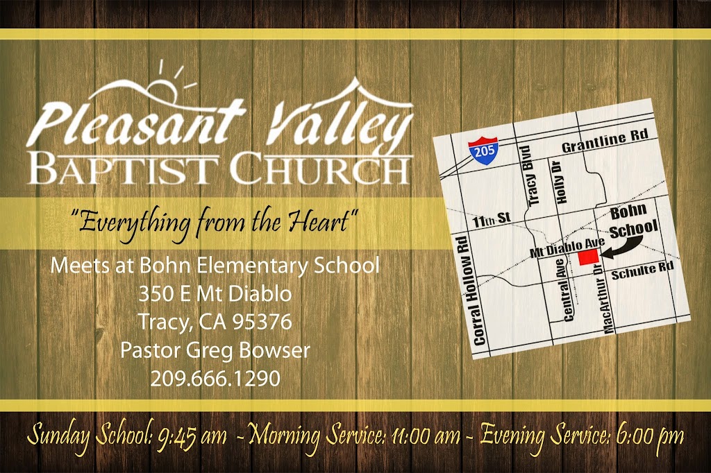 Pleasant Valley Baptist Church | 50 Wimbledon Ln, Tracy, CA 95376 | Phone: (209) 914-8524