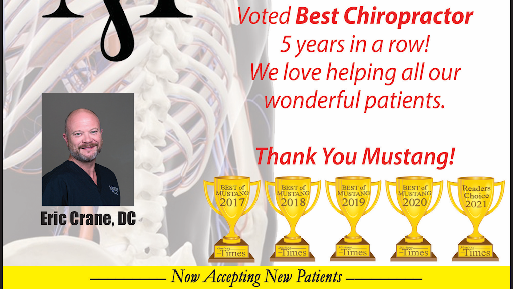 Mustang Chiropractic: Eric Crane, DC | 201 S Castle Rock Ln, Mustang, OK 73064, USA | Phone: (405) 376-5700