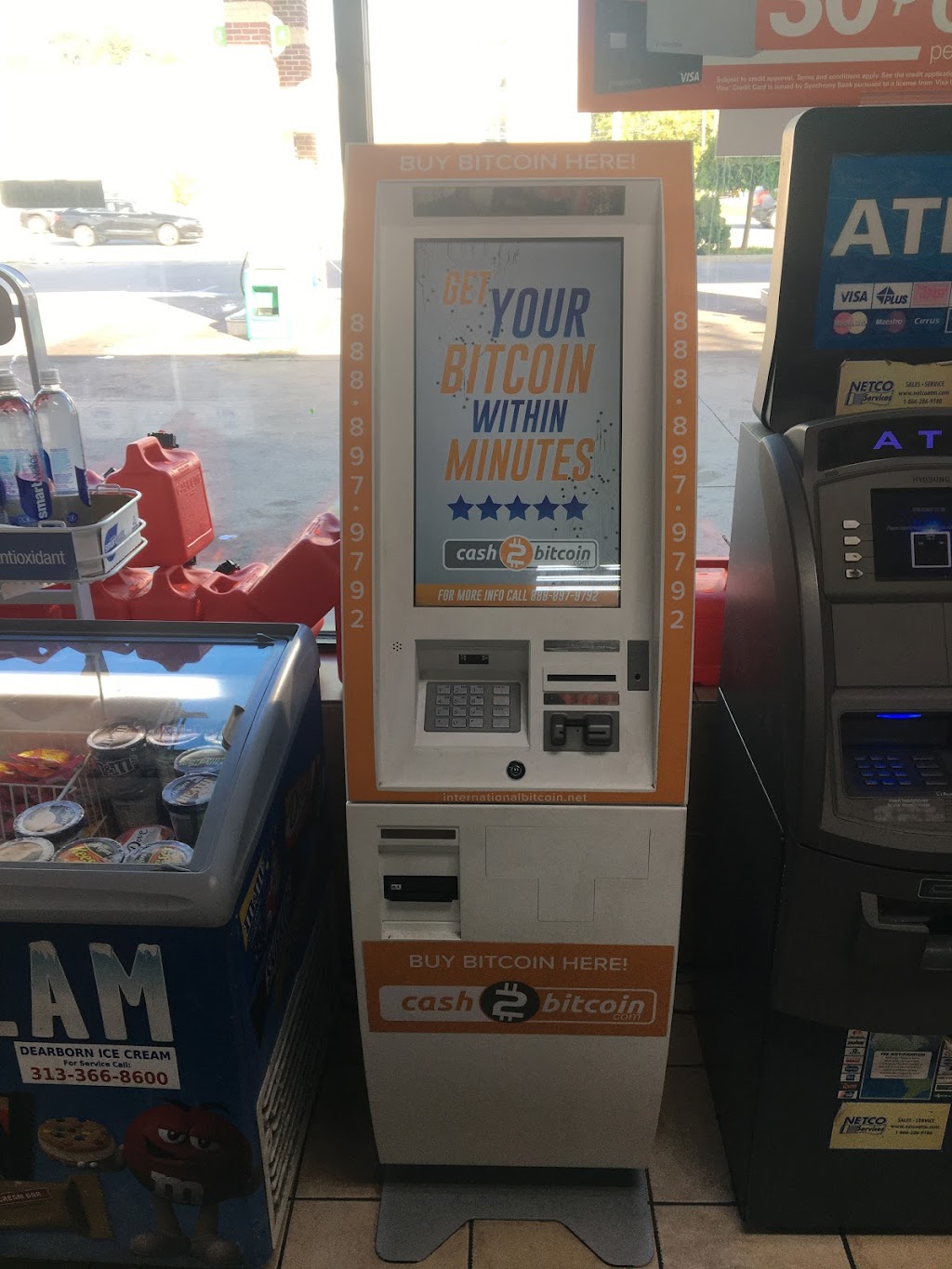 Cash2Bitcoin ATM | 10736 E Jefferson, Detroit, MI 48214, USA | Phone: (888) 897-9792